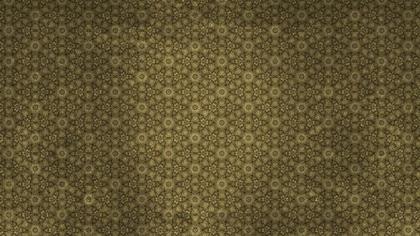Golden Floral Pattern