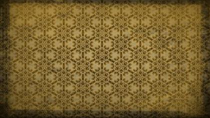 Golden Floral Pattern