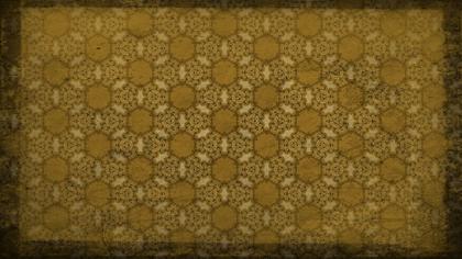 Vintage Hexagon Pattern