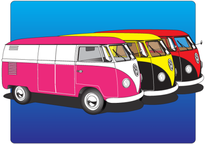 Volkswagen Type 2 Free Vector Art