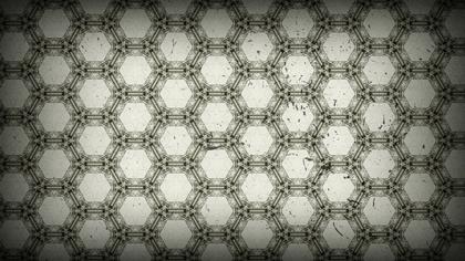 Vintage Hexagon Pattern