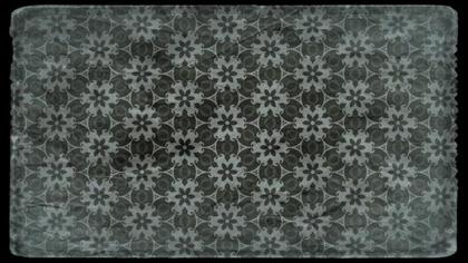 Floral Pattern on Textured Paper
