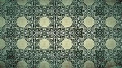 Discover the Elegance of Dark Green Vintage Ornamental Patterns