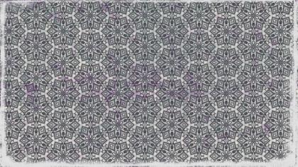 Floral Pattern in Gray and Purple