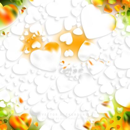 Abstract Valentines Day Heart Background