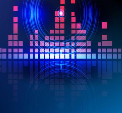 Free Abstract Blue Background Vector Element