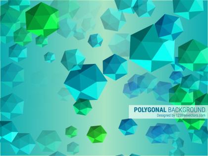 Abstract Polygonal Background Vector