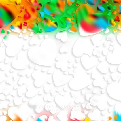 Abstract Loving Heart Valentine Background