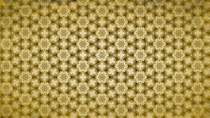 Golden Floral Pattern