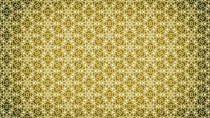 Golden Floral Pattern
