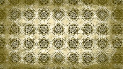 Golden Floral Pattern