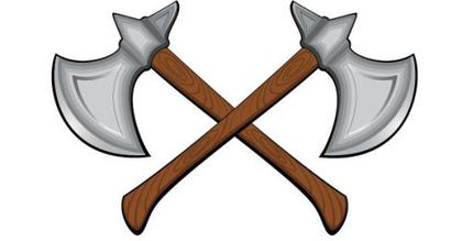 Axes Crossed Vector