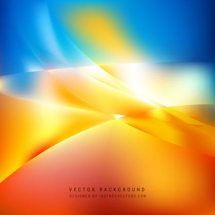 Blue Red Yellow Background