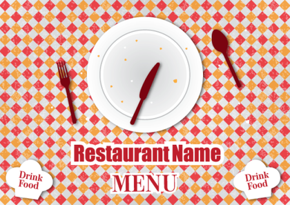 Free Vector Retro Restaurant Menu Design