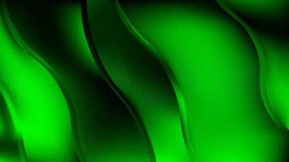 Green Wavy Background