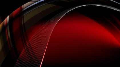 Abstract Red and Black Waves