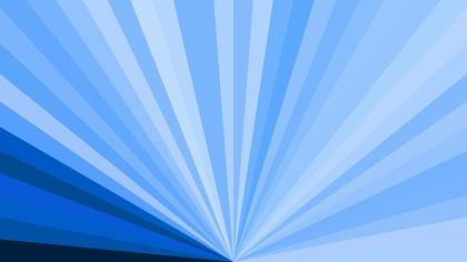 Abstract Blue Radial Stripes Background