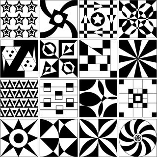 Tile Design Patterns Vector Free