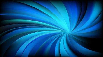 Swirling Blue Rays