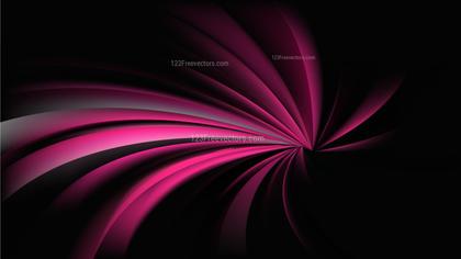 Cool Pink Spiral Rays Background Vector Illustration
