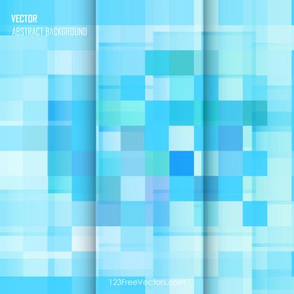 Abstract Blue Square Background Vector Free