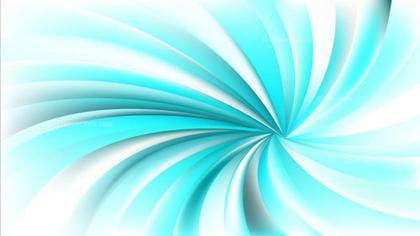 Swirling Blue and White Abstract