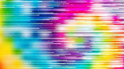 Rainbow Lines Abstract