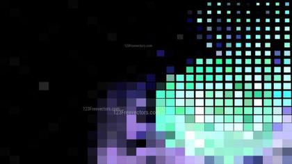 Pixelated Abstract Composition