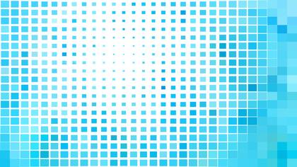 Pixelated Blue Squares