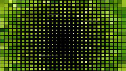 Green Pixelated Grid