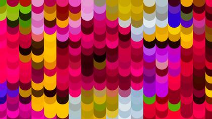 Colorful Semicircle Pattern