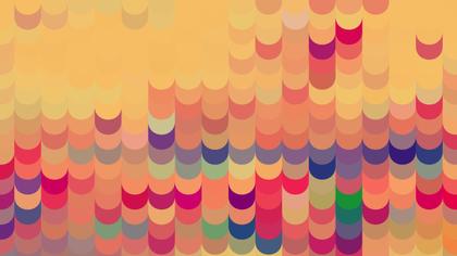 Abstract Semi-Circle Pattern
