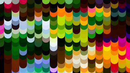 Colorful Semi-Circle Pattern