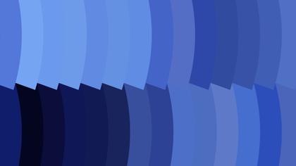 Blue Curved Stripes