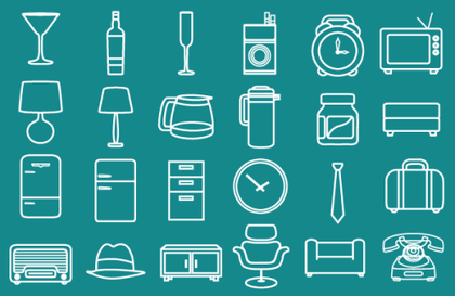 Minimal Retro Icons Free Pack