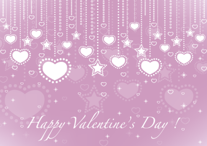Valentine’s Day Card Heart Design Template