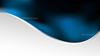 Black and Blue Wave Business Background