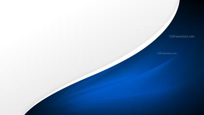Black and Blue Wave Business Background Image