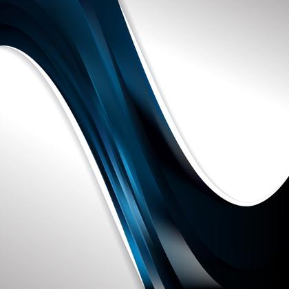 Black and Blue Business Background