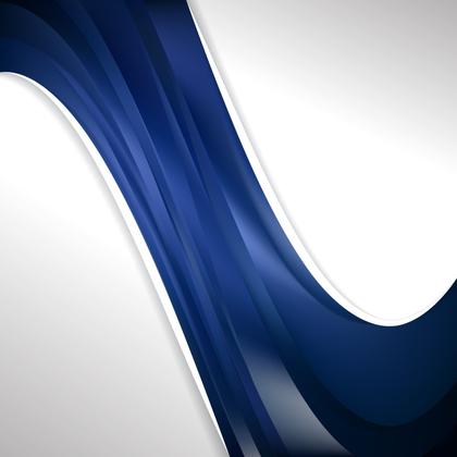 Black and Blue Wave Business Background