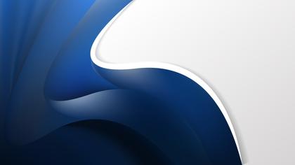 Black and Blue Wave Business Background Image