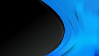 Blue And Black Abstract