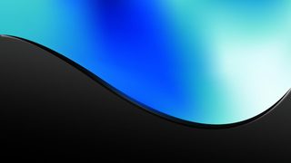 Blue and Black Abstract