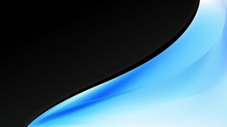 Blue and Black Abstract