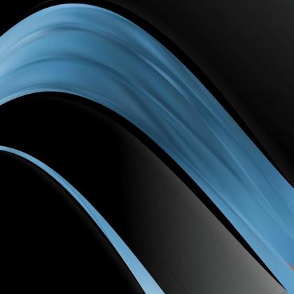 Abstract Blue and Black