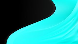 Black and Teal Abstract