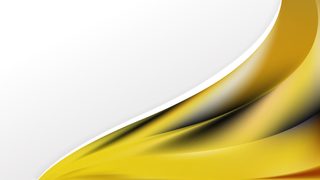 Black and Yellow Wave Business Background Vector Art