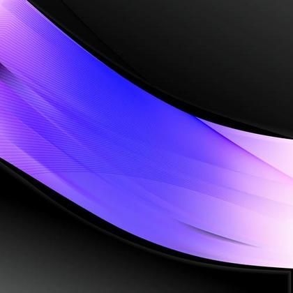 Abstract Purple and Black Lines