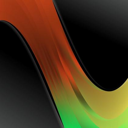 Abstract Wave of Color