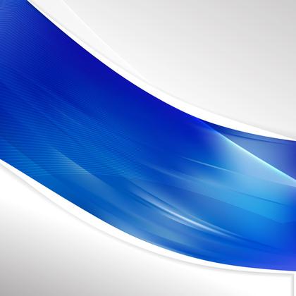 Blue and White Abstract Background